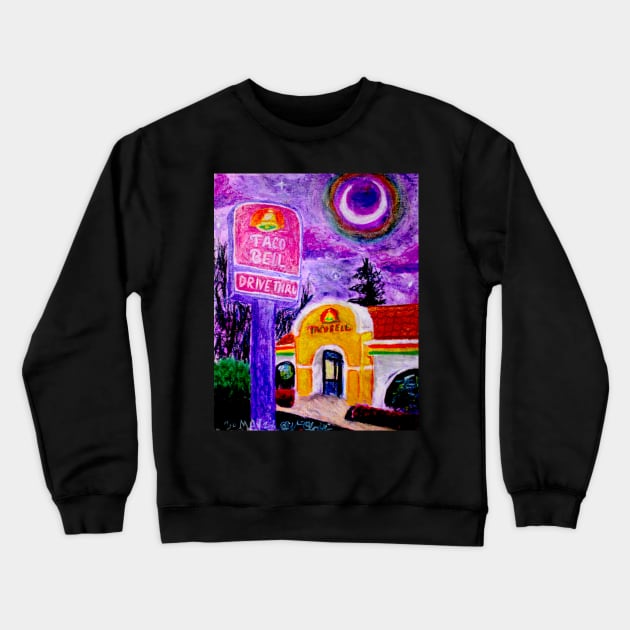 Taco Bell Crewneck Sweatshirt by Art of V. Cook